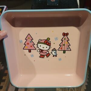 Hello Kitty Pink Ceramic Square baker